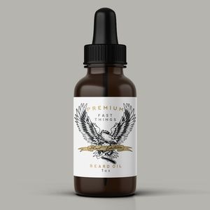 Fats Things - First Edition Beard Oil, 1oz Glass Bottle